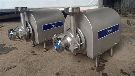 milk centrifugal pump|dairy processing pump types.